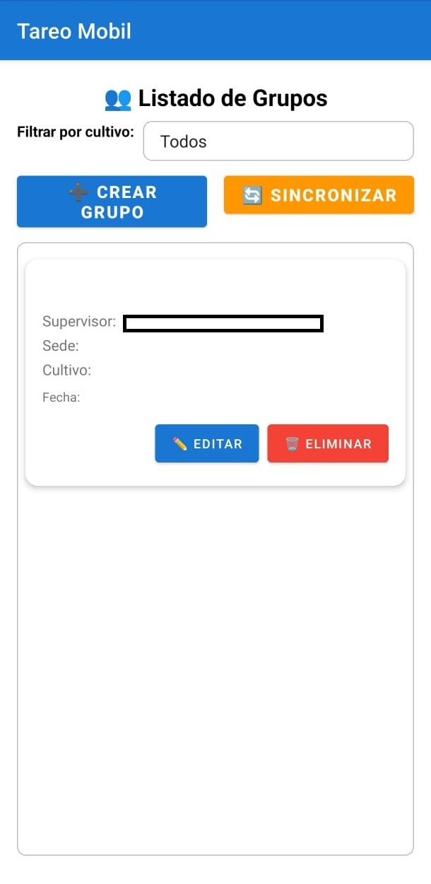 Gestión de grupos